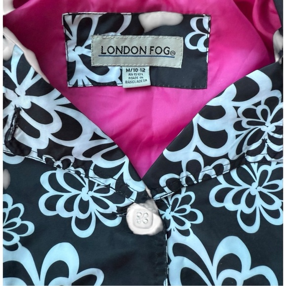London Fog Girls Jacket with Removable Hood - M (10-12) - Picture 5 of 9